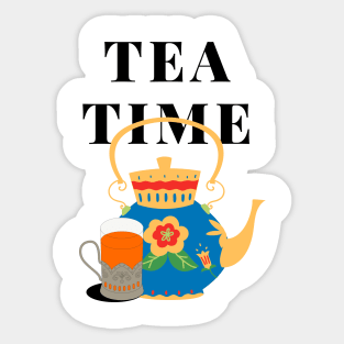 Tea time Sticker